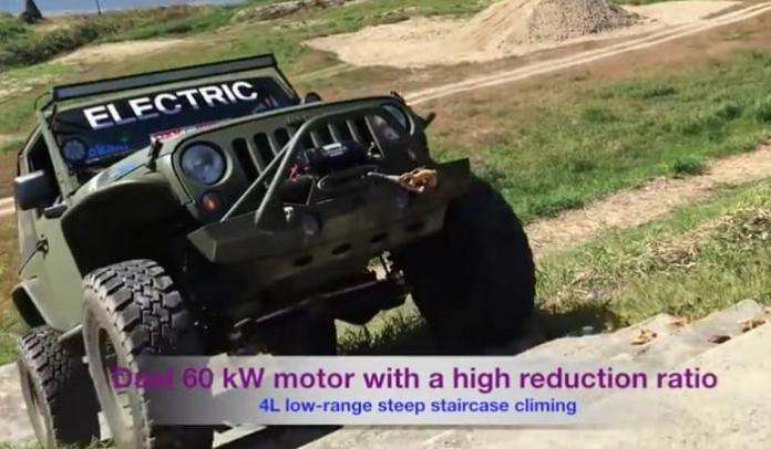 Electric Jeep Wrangler