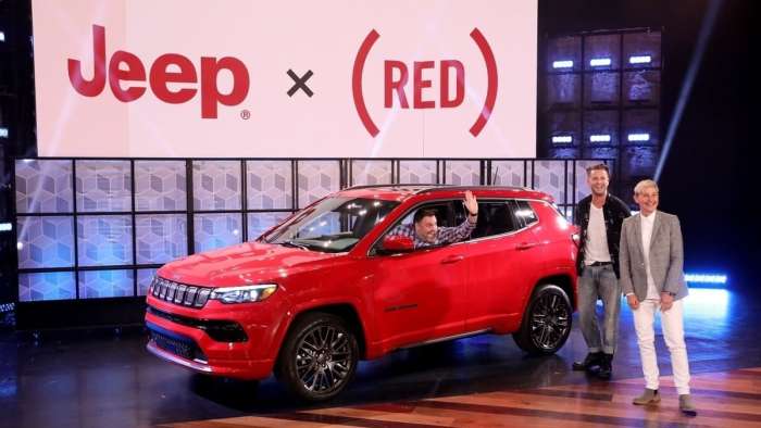 Jeep and Ellen Surprise Frontline Nurse With 2022 Jeep Compass