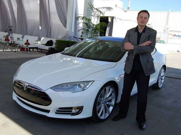 Elon Musk Tesla CEO ahead of Shareholder Meeting