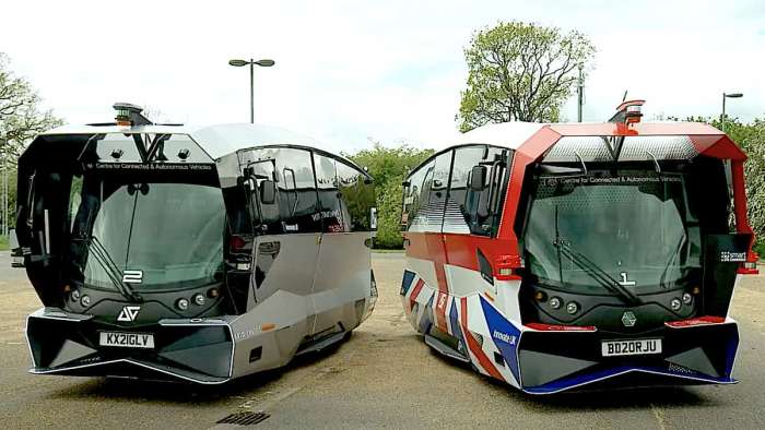 European prototypes of public transportation buses