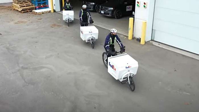 FedEx Cargo Delivery eBikes