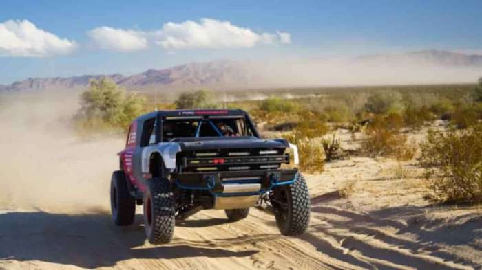 Ford Bronco R Prototype Starts Baja 1000