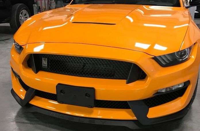 Brand New Ford Mustang GT350 Yellow Color