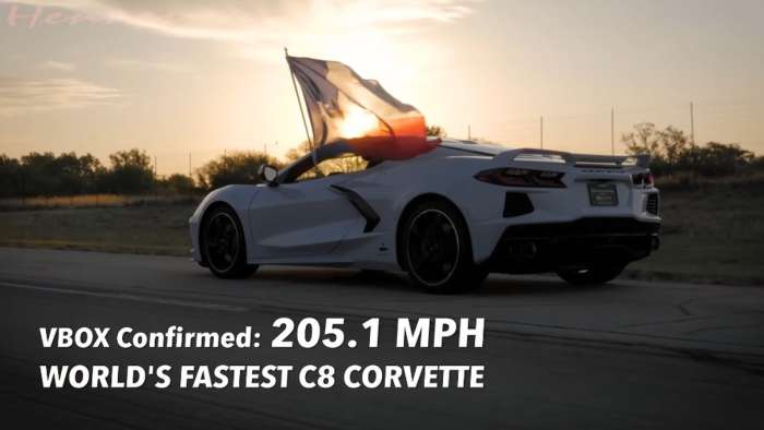 Hennessey 2020 Corvette Top Speed Run