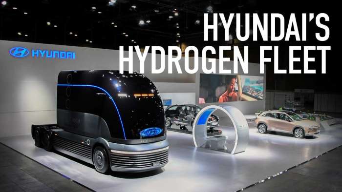 Hyundai Hydrogen Vehicles