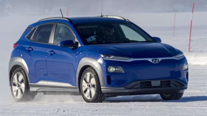 Hyundai Kona Electric Winter Mode
