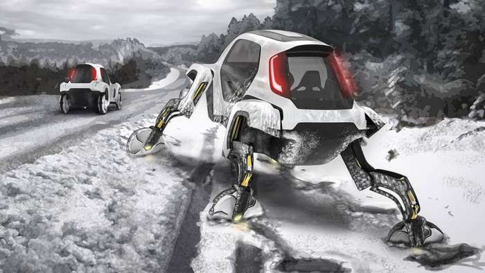 Hyundai Elevate Concept Snow mode