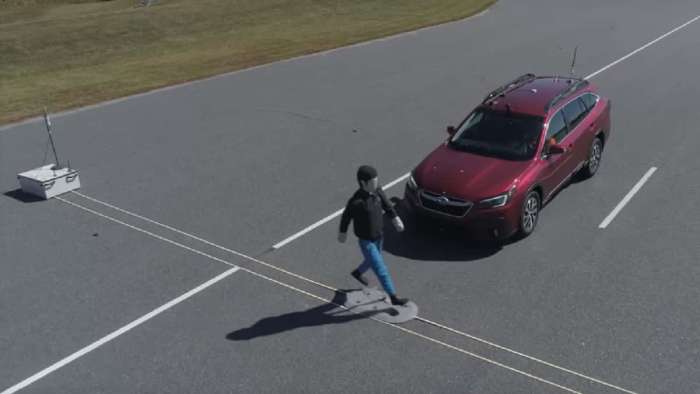IIHS pedestrian crash prevention report has good news for Subaru and Nissan owners. 