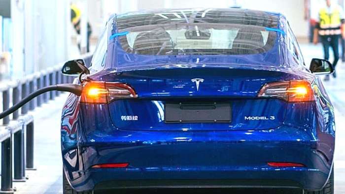 Tesla Model 3 made in China to be exported