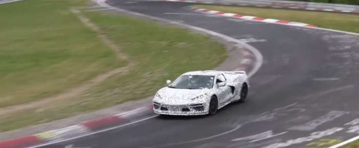 Mid-Engine Corvette at the Nurburgring