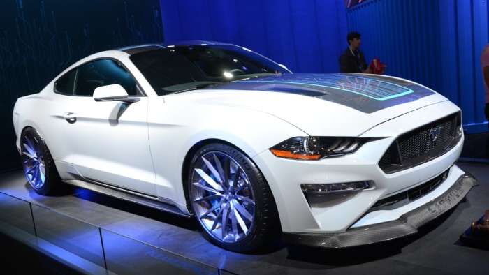 all electric ford mustang lithium concept packs 900hp
