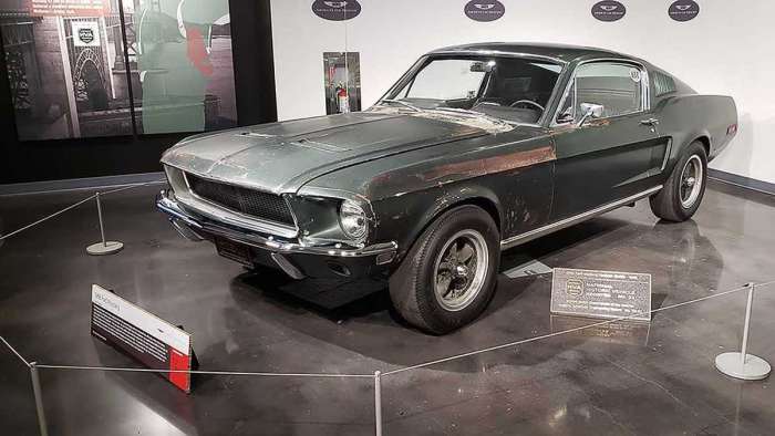 Original Bullitt Mustang as driven by Steve McQueen