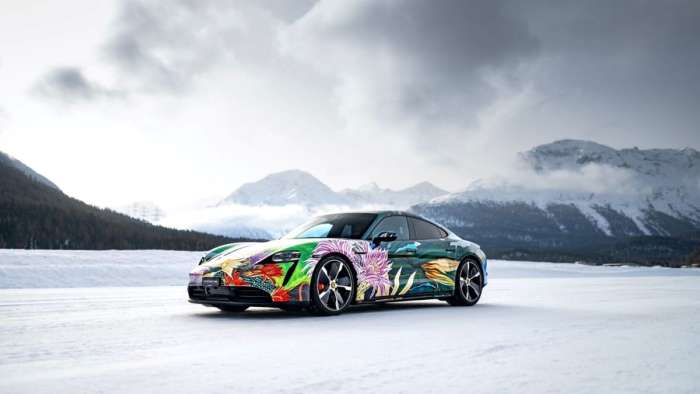 Porsche Taycan ArtCar