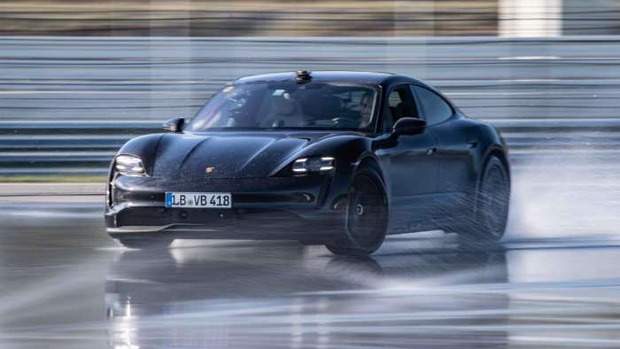 Porsche Taycan World Record Drift 