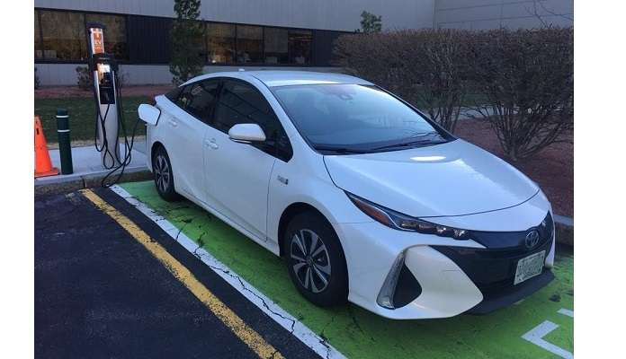 The Toyota Prius Prime joins only four other electric vehicles in a key sales milestone.