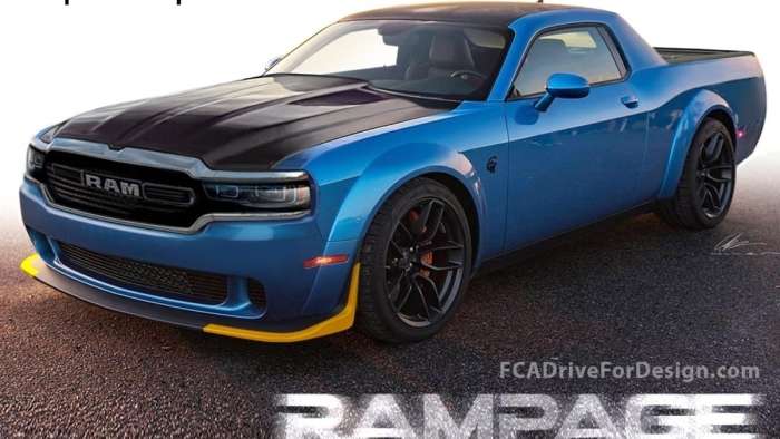Ram Rampage Pickup Design
