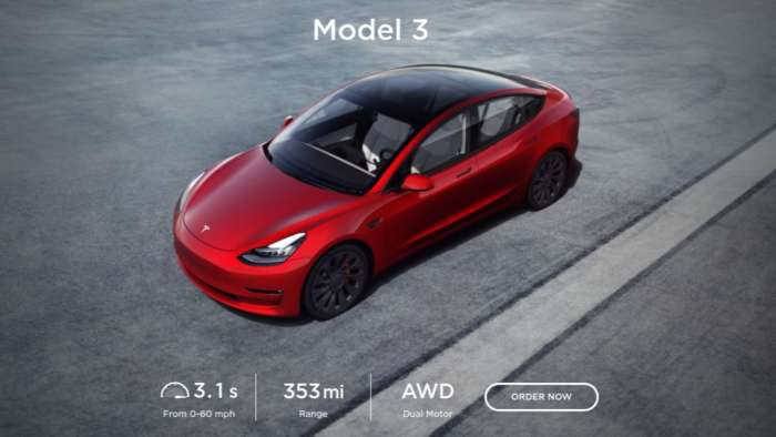 The new Tesla Model 3