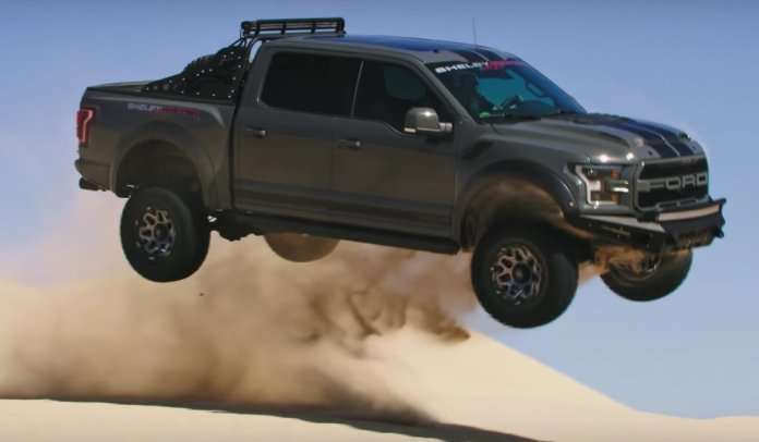 Watch The Shelby F150 Raptor Tear Up The Dunes Torque News