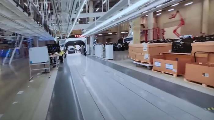 Stunning Video of Inside of Giga Berlin Production