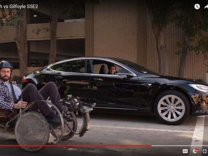 Tesla in HBO's Silicon Valley TV Series
