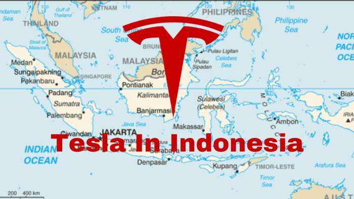 Tesla Plans to build a battery factory in Indonesia