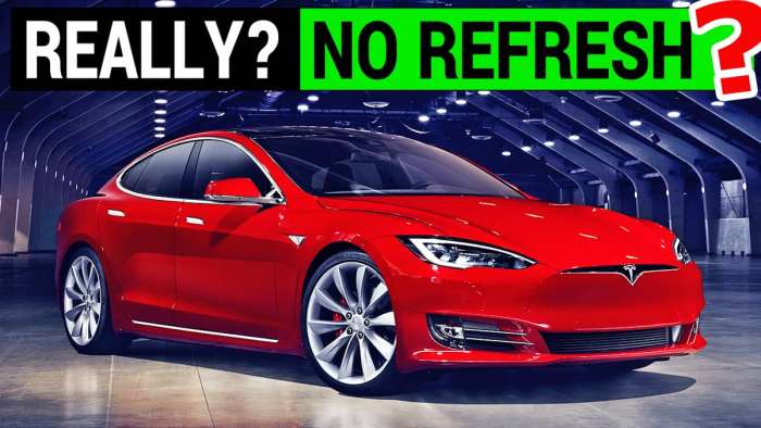 Tesla Model S no Refresh