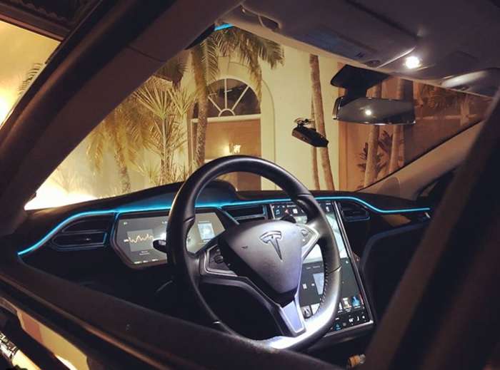 Tesla Model S Premium Ambient Lighting