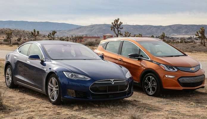 Tesla Model S vs Chevy Bolt