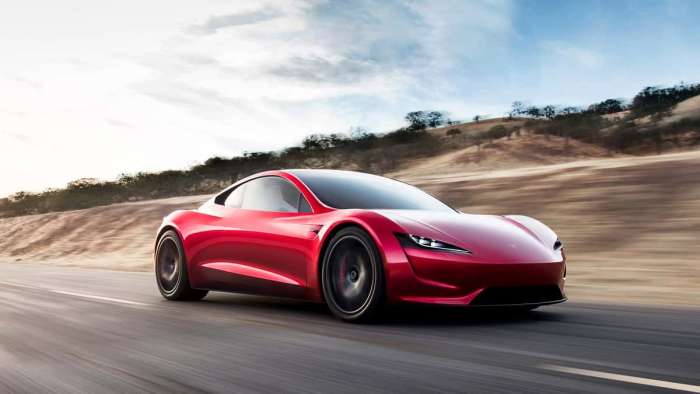 Roadster image courtesy of Tesla's press kit