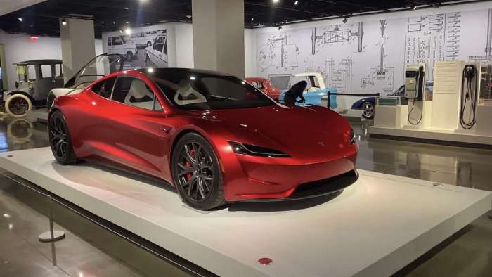 Tesla Red Roadster