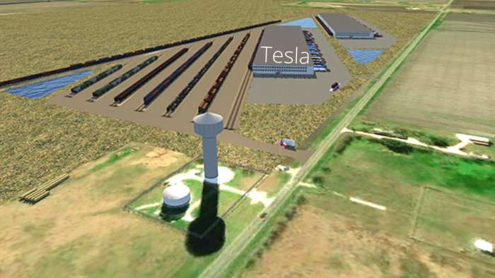 Tesla visited this site for Austin Terafactory Location