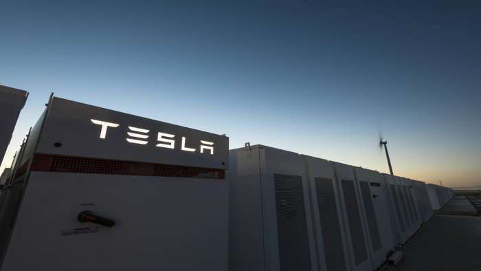 One of Tesla's current energy storage plants in SA