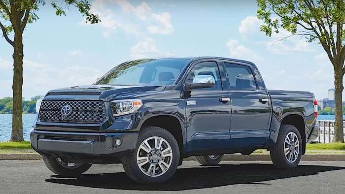 Used Tundras offered high prices by car dealers.