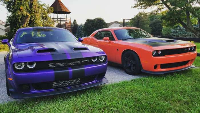 2019 Redeye and 2017 Hellcat Challenger
