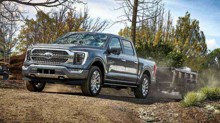 2021 Ford F-150 Smart hitch trailer
