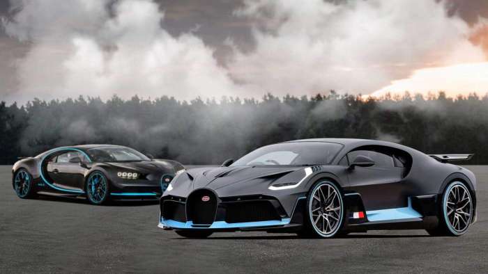 Bugatti Chiron and Divo