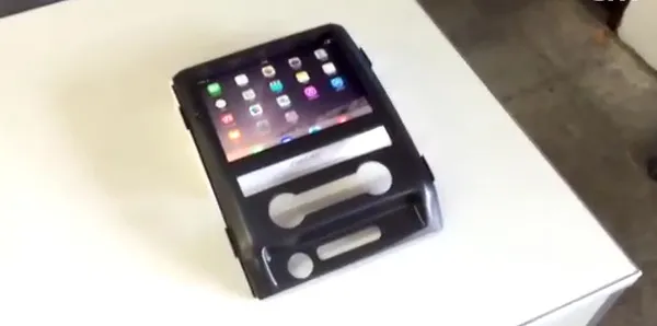 iPad on Ford F150 Dash Kit