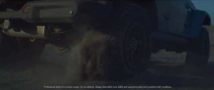 Jeep Wrangler Teaser Video Still