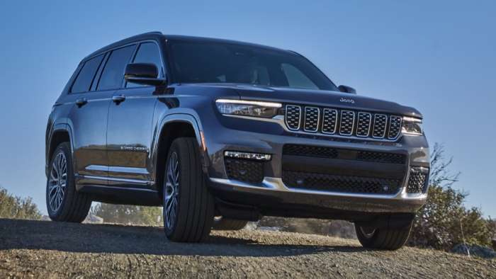 2021 Jeep Grand Cherokee L Front