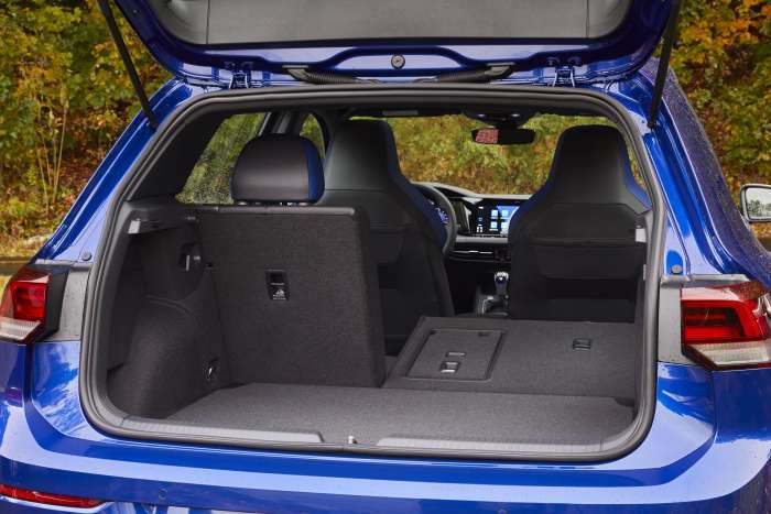 2022 VW Golf R trunk