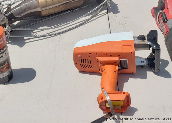 LAPD Introduces New Tools to Combat Catalytic Converter Theft and