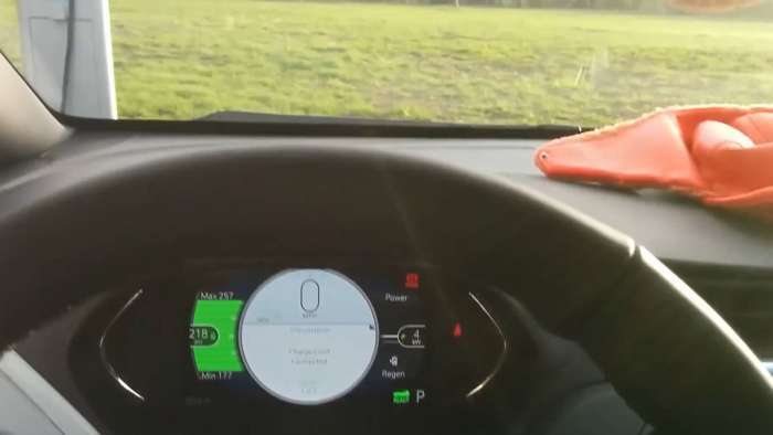 Chevy Bolt EV Leaving Work