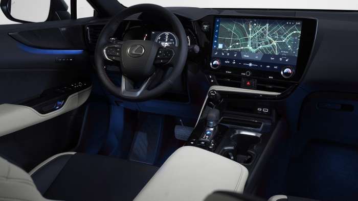 Lexus Interface multimedia screen