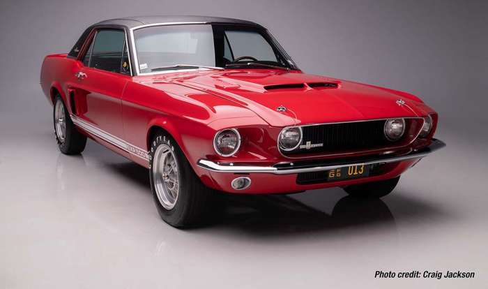 Little Red Shelby Ford Mustang Restored