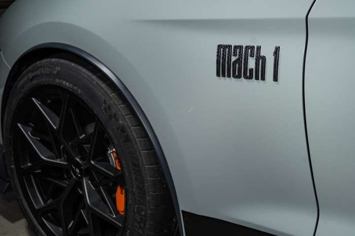 2021 Mustang Mach 1 logo 