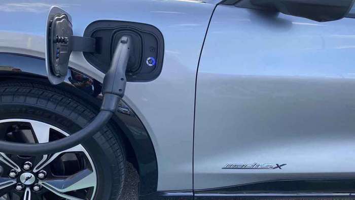 2021 Ford Mustang Mach-E charging