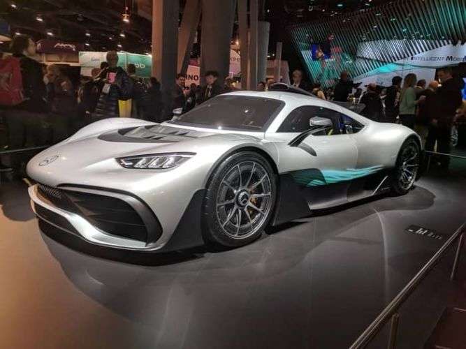 Mercedes Benz Project One At CES