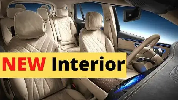 Mercedes Benz EQS SUV Interior