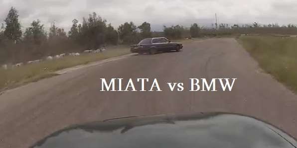 Mazda Miata vs BMW