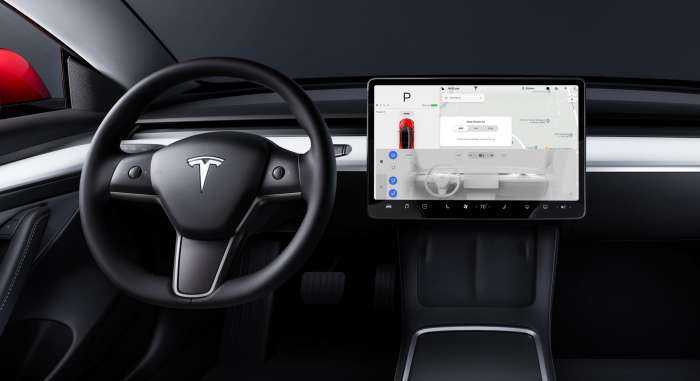 Tesla Model 3, courtesy of Tesla Inc.